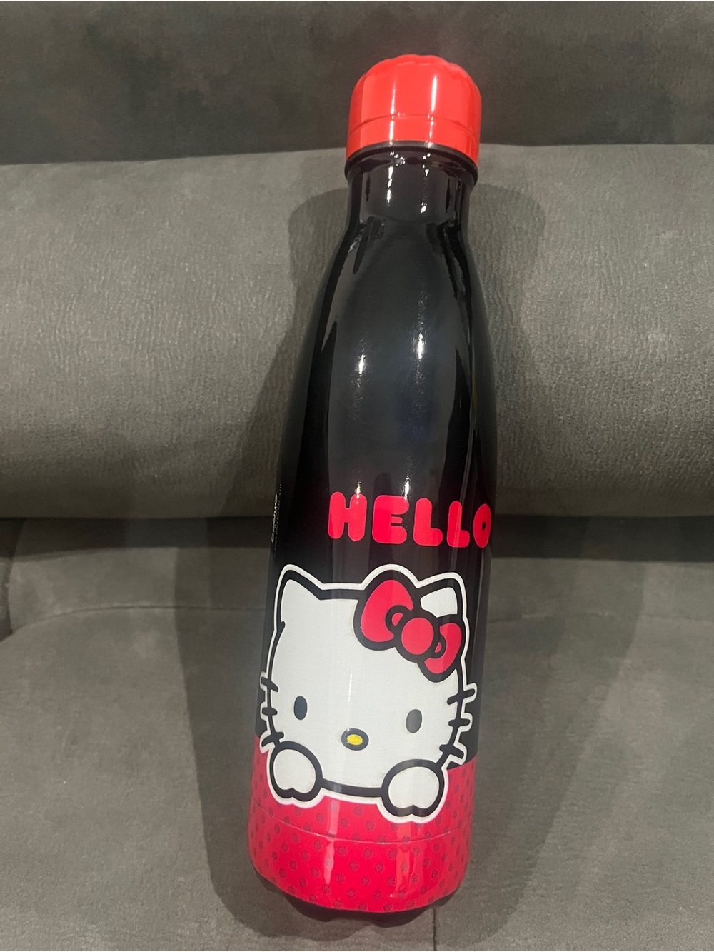 Hello Kitty 50th Anniversary Insulated Stainless Steel Water Bottle SANRIO Rare